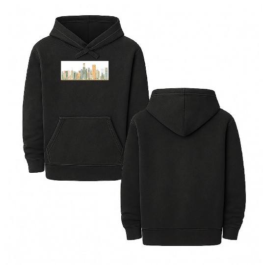 Hong kong Double Sided Mineral Wash Hoodies
