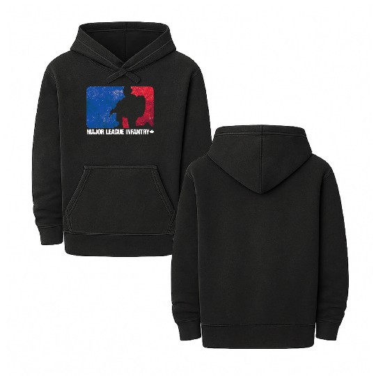 Major League Infantry Canada Double Sided Mineral Wash Hoodies