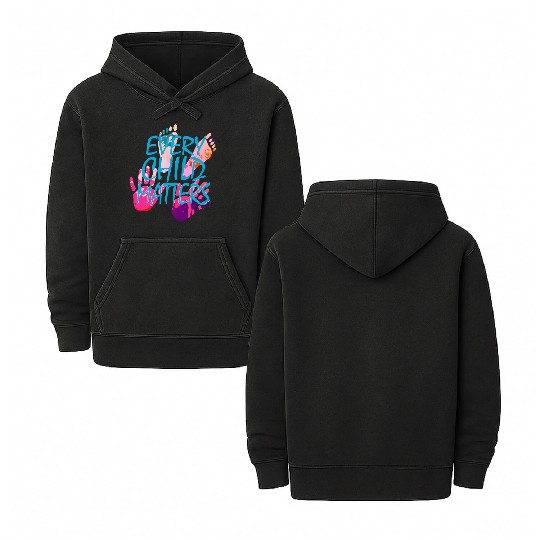 Every Child Matters Colored Double Sided Mineral Wash Hoodies