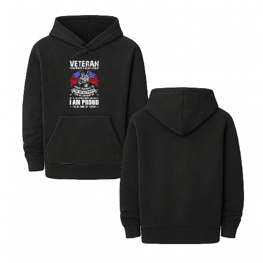 Veterans day celebration. Thank you veterans Double Sided Mineral Wash Hoodies