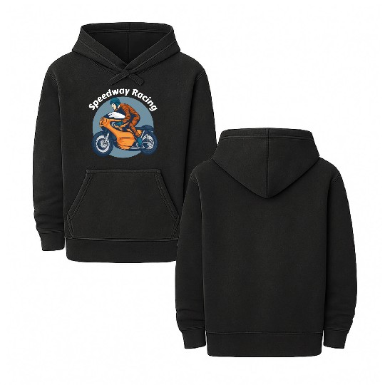Speedway Racing Double Sided Mineral Wash Hoodies