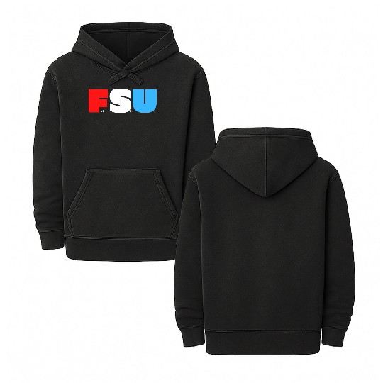FSU Fuck Shit Up (in Red White Blue letters) Double Sided Mineral Wash Hoodies