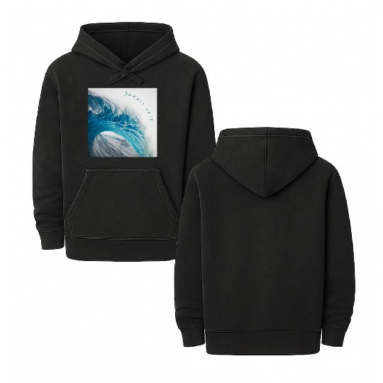 summer wear Double Sided Mineral Wash Hoodies