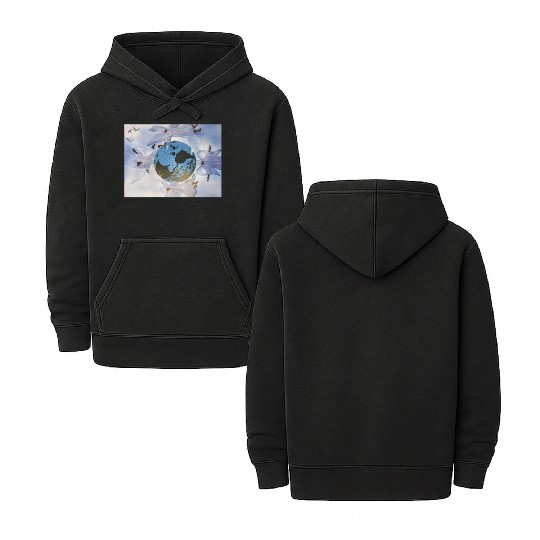 Blue Mountain Double Sided Mineral Wash Hoodies