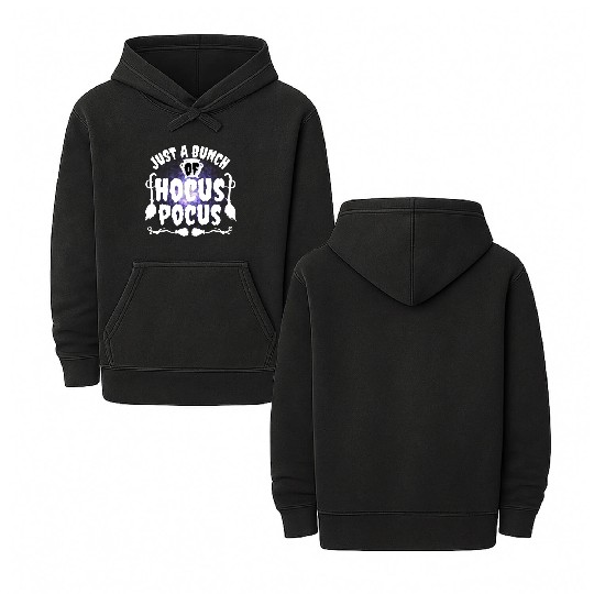 Just A Bunch Of Hocus Pocus Double Sided Mineral Wash Hoodies