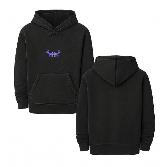 Beautifull Bird Jewelry Pair Double Sided Mineral Wash Hoodies