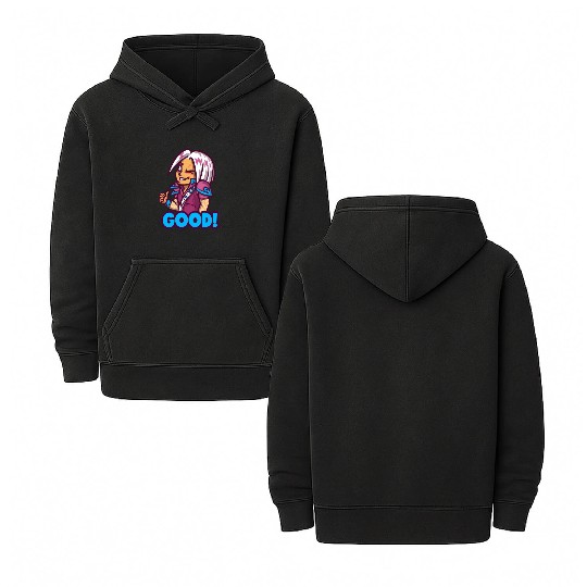 emote maker featuring lost ark inspired characters Double Sided Mineral Wash Hoodies