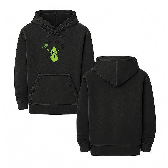 Siblings Pear Fruit Big Brother Sister Goals Double Sided Mineral Wash Hoodies