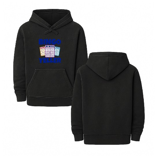 Bingo Yeller 4 Double Sided Mineral Wash Hoodies