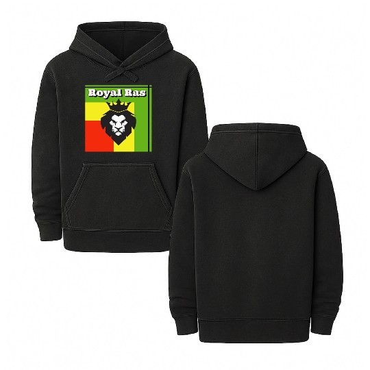 ROYAL RAS LION Double Sided Mineral Wash Hoodies