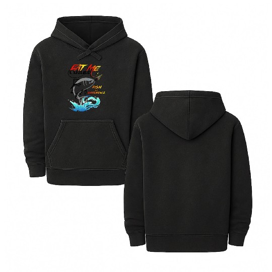 tuna fish Double Sided Mineral Wash Hoodies design