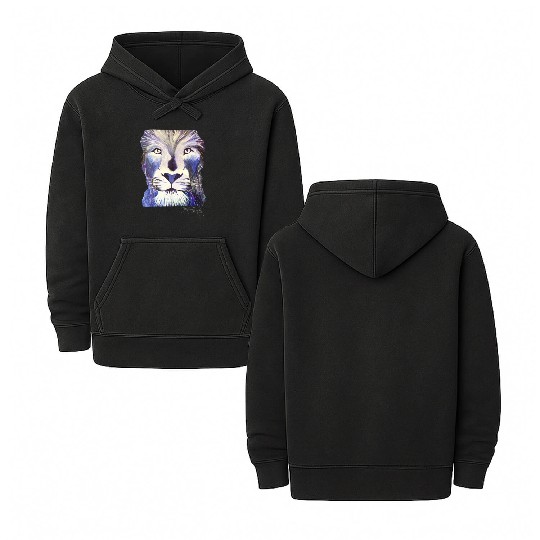 Lion of Judah Double Sided Mineral Wash Hoodies