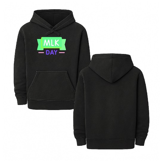 Martin Luther king jr. day Double Sided Mineral Wash Hoodies