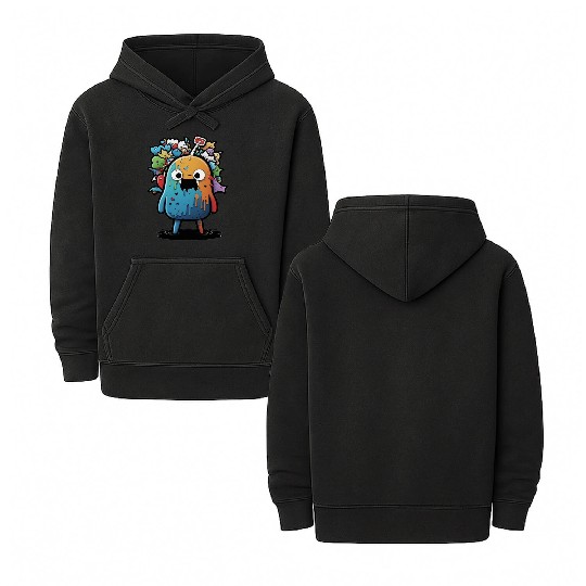 my imaginary friends Double Sided Mineral Wash Hoodies
