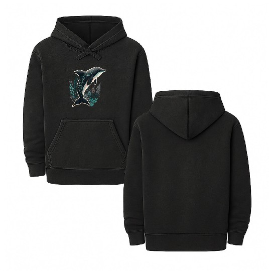 Dolphin Double Sided Mineral Wash Hoodies
