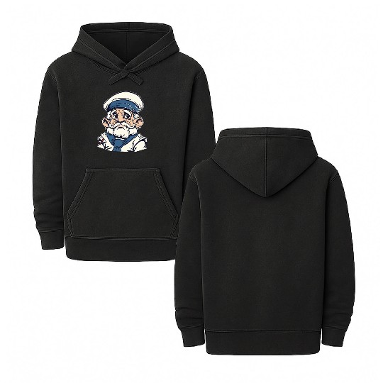 Columbus Day 1492 Sailor Double Sided Mineral Wash Hoodies
