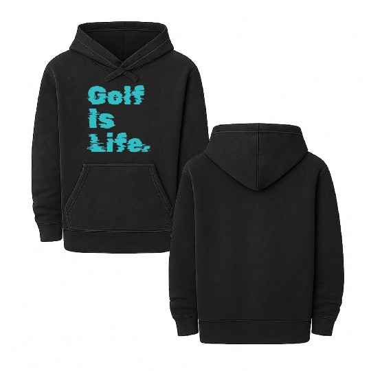 I Like Golfing, Golf Player, Golf Is Life Double Sided Mineral Wash Hoodies