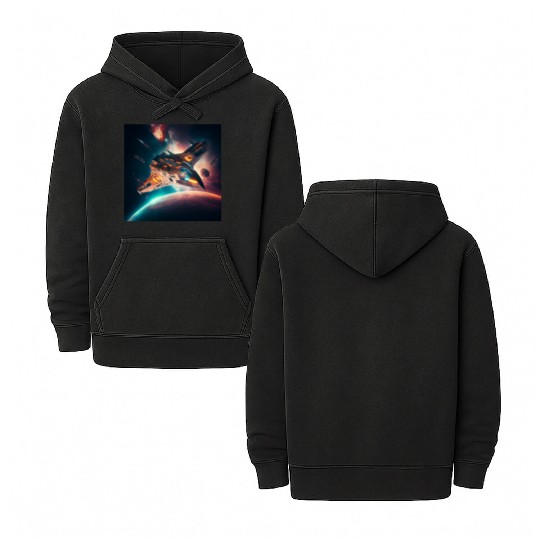 mars Double Sided Mineral Wash Hoodies