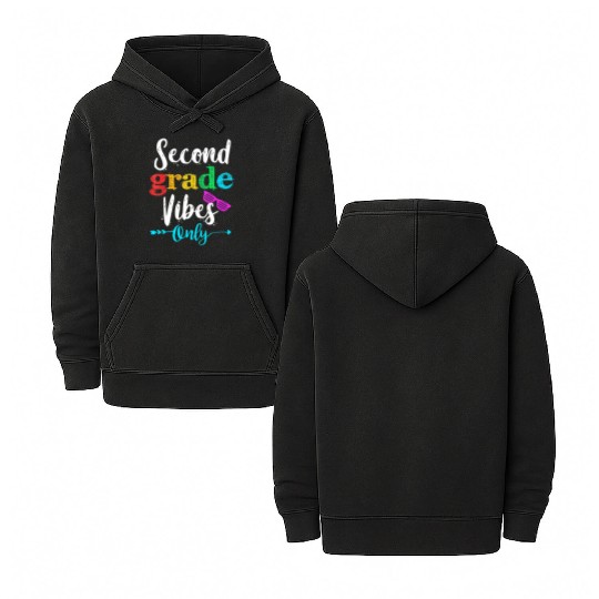 My Last First Day Senior Class Of 2023 Back to Sch Double Sided Mineral Wash Hoodies