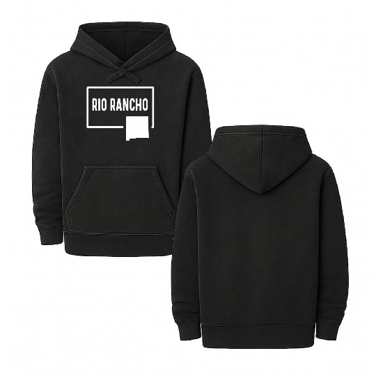 Rio Rancho New Meco Nm- Home Hometown Vacation Double Sided Mineral Wash Hoodies
