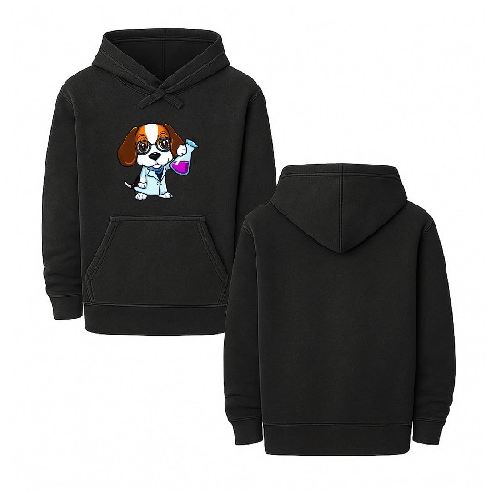 Beagle Puppy - Dexter Double Sided Mineral Wash Hoodies