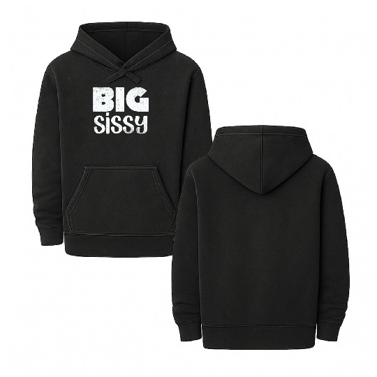 Big Sissy Double Sided Mineral Wash Hoodies