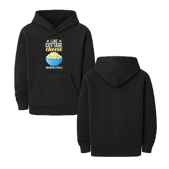 Cottage Cheese Double Sided Mineral Wash Hoodies