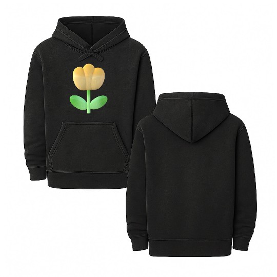 Tulip brighten your day Double Sided Mineral Wash Hoodies