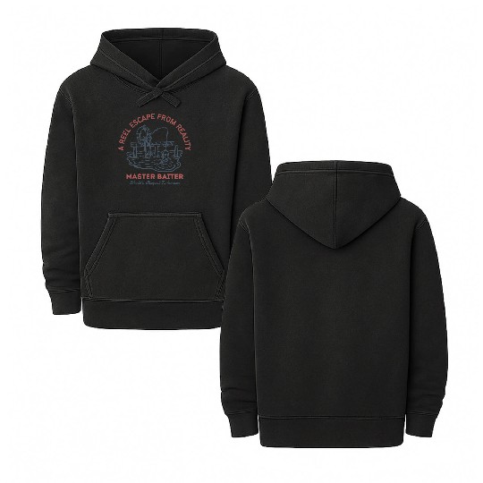 Skeleton Fishing Baiter Funny Okayest Fisher Puns Double Sided Mineral Wash Hoodies