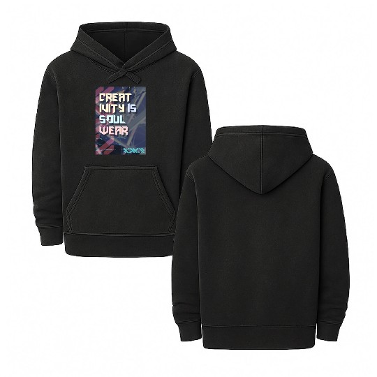 creative Double Sided Mineral Wash Hoodies