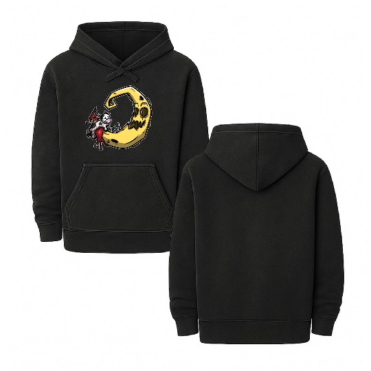 Hey Diddle Diddle Double Sided Mineral Wash Hoodies