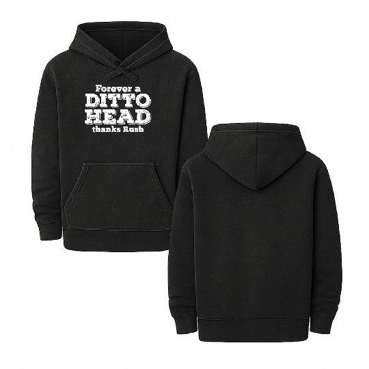Ditto Head Rush Tribute Double Sided Mineral Wash Hoodies
