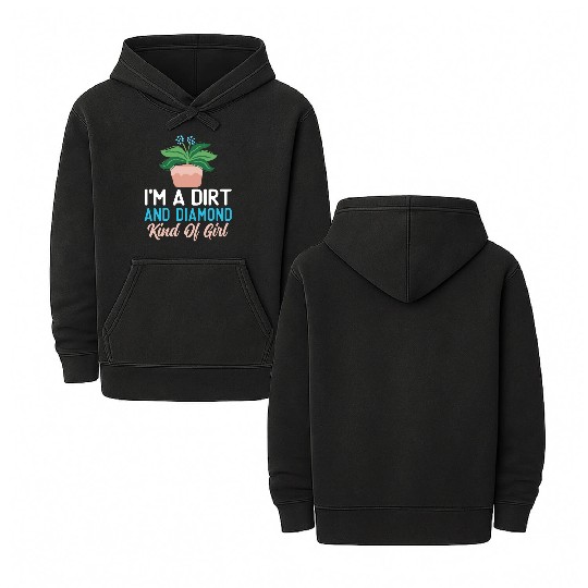 Plant Mom Life Double Sided Mineral Wash Hoodies