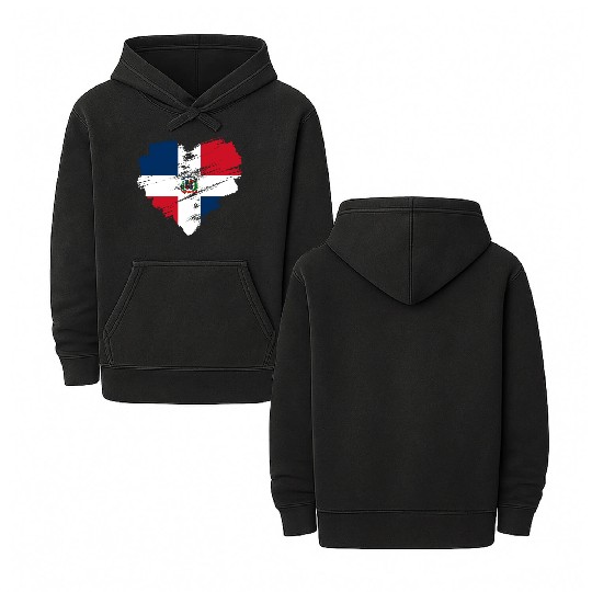 Dominican Republic Double Sided Mineral Wash Hoodies