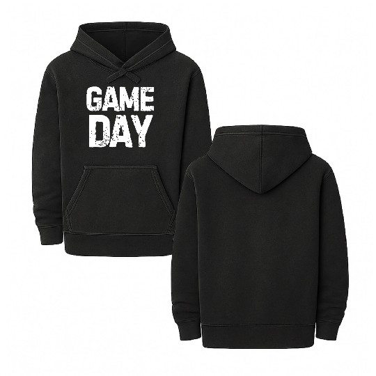 GAME DAY Double Sided Mineral Wash Hoodies