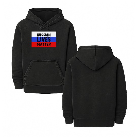 Russian Matter Russia Clothes Double Sided Mineral Wash Hoodies
