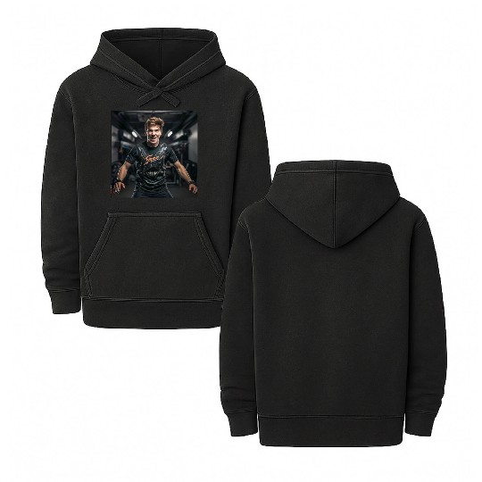 Unisex jersey Double Sided Mineral Wash Hoodies
