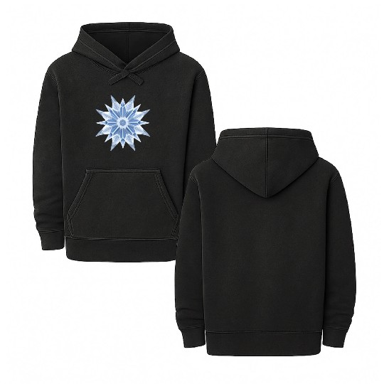 Ice Crystal Double Sided Mineral Wash Hoodies