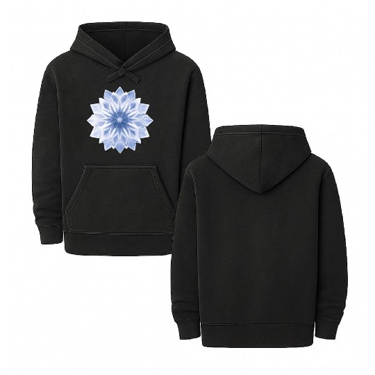 Ice Crystal Double Sided Mineral Wash Hoodies