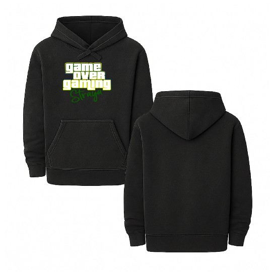 GameOverGaming GTA Straya Parody Double Sided Mineral Wash Hoodies