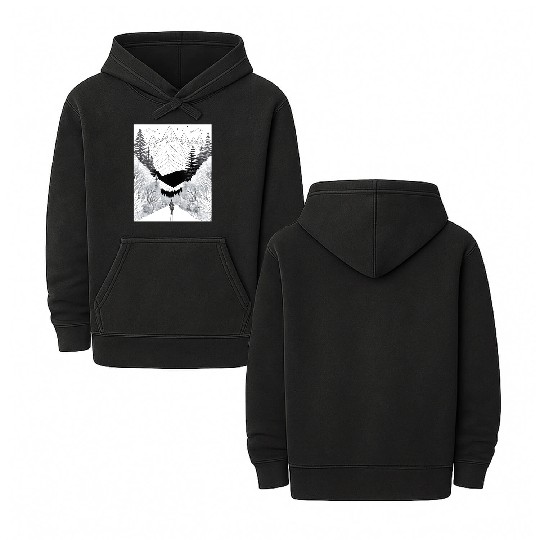 Journey into the Wilderness Double Sided Mineral Wash Hoodies