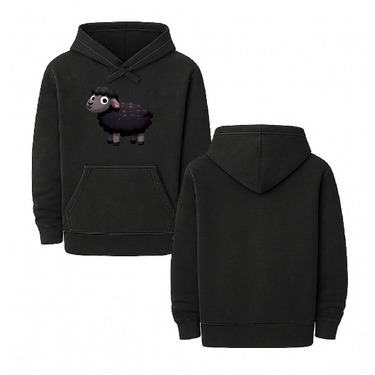 BLACK SHEEP for the Black Sheep of the family! Double Sided Mineral Wash Hoodies