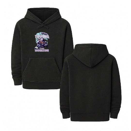 Tipping the Horizon Double Sided Mineral Wash Hoodies