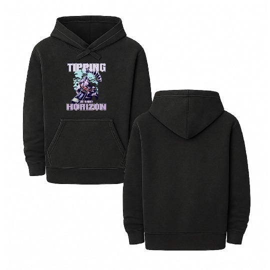 Tipping the Horizon Double Sided Mineral Wash Hoodies