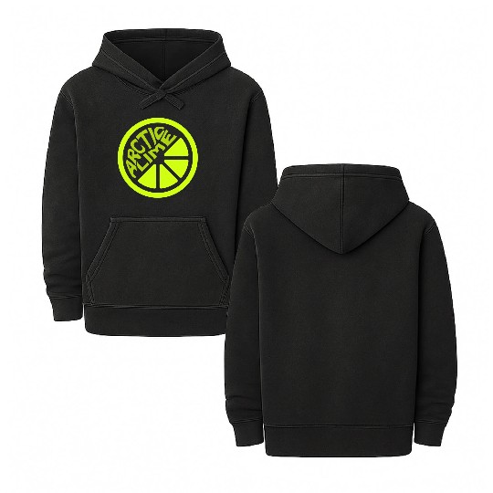 Arctic Lime Double Sided Mineral Wash Hoodies