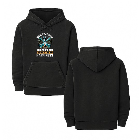 Whale Watching You Can't Put A Price Marine Animal Double Sided Mineral Wash Hoodies
