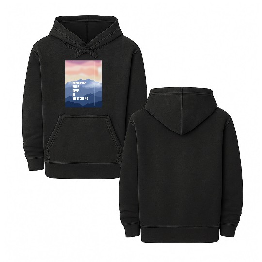 Resilience Runs Deep in Western NC Double Sided Mineral Wash Hoodies