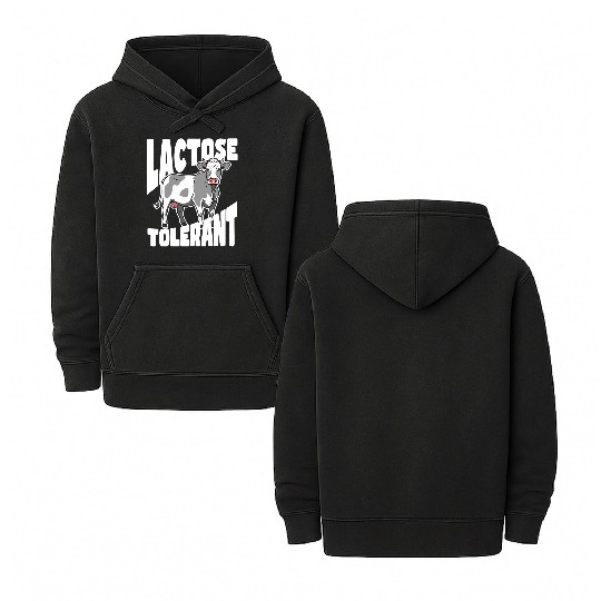 Lactose Tolerant – Built Different Double Sided Mineral Wash Hoodies