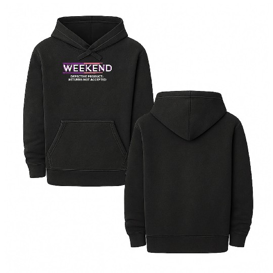 WEEKEND, Defective Product: Returns Not Accepted Double Sided Mineral Wash Hoodies