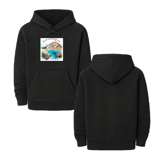 Mediterranean Dreams Double Sided Mineral Wash Hoodies